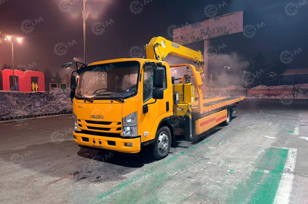 Эвакуатор на шасси ISUZU 4x2 дв 139kw гп 6 тонн КМУ XCMG SQS100-4 гп 4т платформа сдвижная, леб - Эвакуатор: фото 1 Эвакуатор на шасси ISUZU 4x2 дв 139kw гп 6 тонн КМУ XCMG SQS100-4 гп 4т платформа сдвижная, леб - Эвакуатор: фото 1