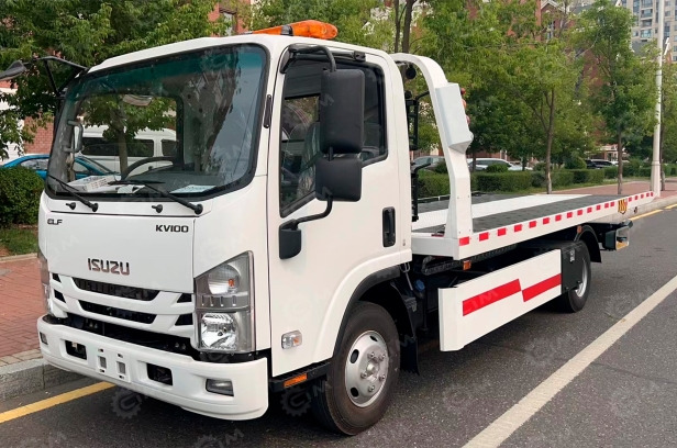 Эвакуатор на шасси ISUZU 4x2 дв 88Kw гп 3 т КМУ WANGBANG SQS100-3 гп 4т сдвижная платформа - Эвакуатор: фото 2 Эвакуатор на шасси ISUZU 4x2 дв 88Kw гп 3 т КМУ WANGBANG SQS100-3 гп 4т сдвижная платформа - Эвакуатор: фото 2