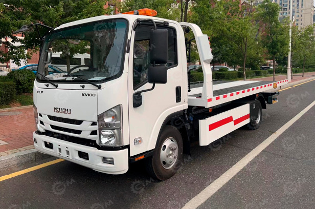 Эвакуатор на шасси ISUZU 4x2 дв 96Kw гп 4т КМУ XCMG SQZ32 гп 2т сдвижная платформа, лебедка - Эвакуатор: фото 1 Эвакуатор на шасси ISUZU 4x2 дв 96Kw гп 4т КМУ XCMG SQZ32 гп 2т сдвижная платформа, лебедка - Эвакуатор: фото 1