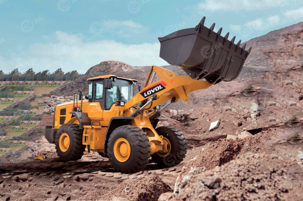 Фронтальный погрузчик Foton LOVOL FL958K ковш 3м3 - Колёсный погрузчик: фото 1 Фронтальный погрузчик Foton LOVOL FL958K ковш 3м3 - Колёсный погрузчик: фото 1