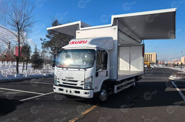 Фургон "Бабочка" на шасси ISUZU 4х2 дв 139kw фургон 4200x2300x2100 - Грузовик с закрытым кузовом: фото 1 Фургон "Бабочка" на шасси ISUZU 4х2 дв 139kw фургон 4200x2300x2100 - Грузовик с закрытым кузовом: фото 1