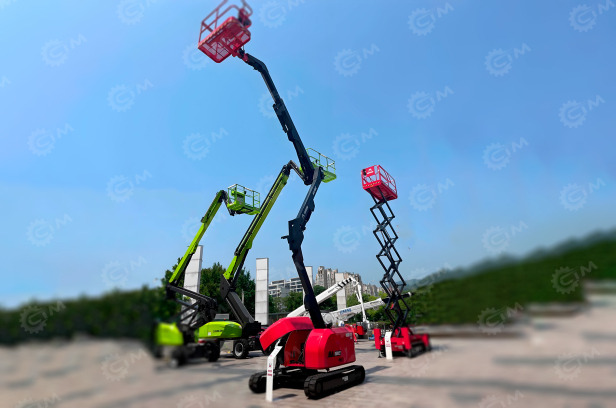 Гусеничный коленчатый гидравлический подъемникHSJBQ14M-LI (высота подъёма 14м) электрический - Коленчатый подъемник: фото 1 Гусеничный коленчатый гидравлический подъемникHSJBQ14M-LI (высота подъёма 14м) электрический - Коленчатый подъемник: фото 1