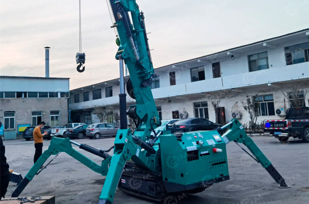 Гусеничный кран-паук HENAN SPT299 дизельный - Гусеничный кран: фото 1 Гусеничный кран-паук HENAN SPT299 дизельный - Гусеничный кран: фото 1