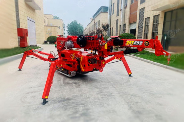 Гусеничный кран-паук HENAN SPT299 электрический - Гусеничный кран: фото 1 Гусеничный кран-паук HENAN SPT299 электрический - Гусеничный кран: фото 1