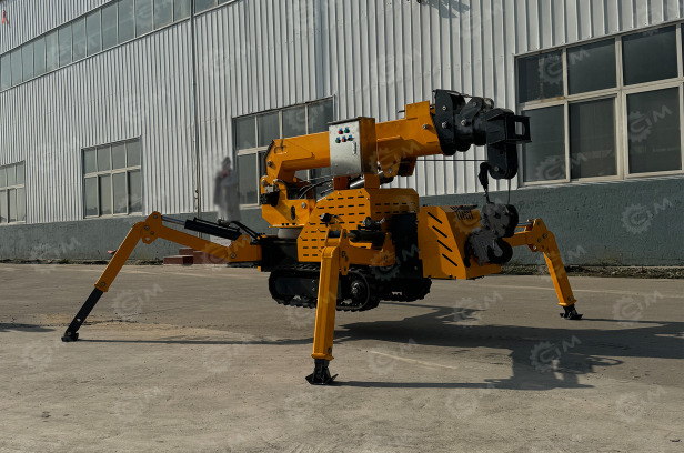 Гусеничный кран-паук JIUSHENG JS1.2 гп 1,2т., с пультом, дизель + питание от 380В - Гусеничный кран: фото 5 Гусеничный кран-паук JIUSHENG JS1.2 гп 1,2т., с пультом, дизель + питание от 380В - Гусеничный кран: фото 5