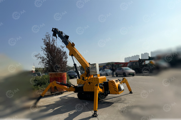 Гусеничный кран-паук JIUSHENG JS1.2 гп 1,2т., с пультом, дизель + питание от 380В - Гусеничный кран: фото 1 Гусеничный кран-паук JIUSHENG JS1.2 гп 1,2т., с пультом, дизель + питание от 380В - Гусеничный кран: фото 1