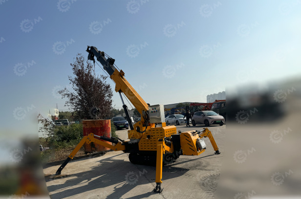 Гусеничный кран-паук JIUSHENG JS1.2 гп 1,2т., с пультом, дизель + питание от 380В - Гусеничный кран: фото 3 Гусеничный кран-паук JIUSHENG JS1.2 гп 1,2т., с пультом, дизель + питание от 380В - Гусеничный кран: фото 3