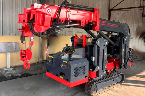 Гусеничный кран-паук Jining Sitong гп 3т высота подъема 10м, дизельный+питание от 380В, корзина - Гусеничный кран: фото 4 Гусеничный кран-паук Jining Sitong гп 3т высота подъема 10м, дизельный+питание от 380В, корзина - Гусеничный кран: фото 4