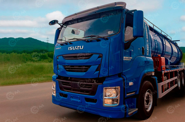 Илосос с размывом (каналопромывочная машина) на шасси ISUZU 6x4 дв 309kw бочка для сточных вод - Ассенизатор: фото 1 Илосос с размывом (каналопромывочная машина) на шасси ISUZU 6x4 дв 309kw бочка для сточных вод - Ассенизатор: фото 1