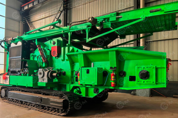 Измельчитель древесины HX1400DYK-800 на гусеничном ходу, диаметр исходного материала 300мм, диа - Измельчитель древесины: фото 1 Измельчитель древесины HX1400DYK-800 на гусеничном ходу, диаметр исходного материала 300мм, диа - Измельчитель древесины: фото 1