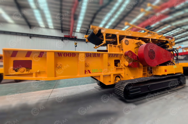 Измельчитель древесины HX800-12 на гусеничном ходу, размер выходного материала 80-120мм, произв - Измельчитель древесины: фото 1 Измельчитель древесины HX800-12 на гусеничном ходу, размер выходного материала 80-120мм, произв - Измельчитель древесины: фото 1