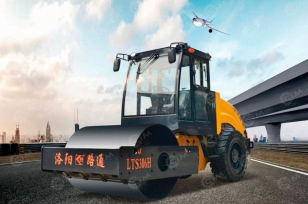 Каток грунтовый вибрационный LUTONG LTS308H-4 (привод на задние колеса) - Компактор: фото 1 Каток грунтовый вибрационный LUTONG LTS308H-4 (привод на задние колеса) - Компактор: фото 1