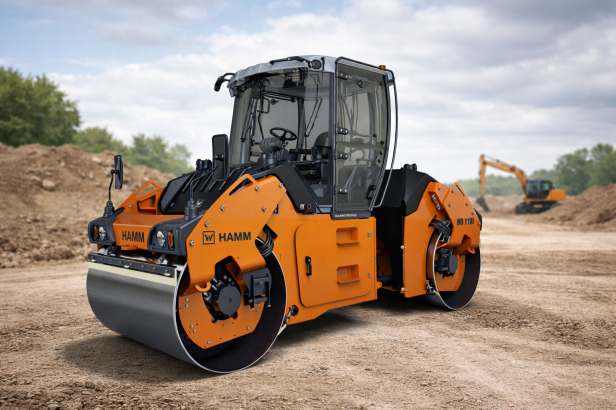 Каток тандемный Hamm HD 118i VV 10,5т с кабиной - Каток: фото 1 Каток тандемный Hamm HD 118i VV 10,5т с кабиной - Каток: фото 1