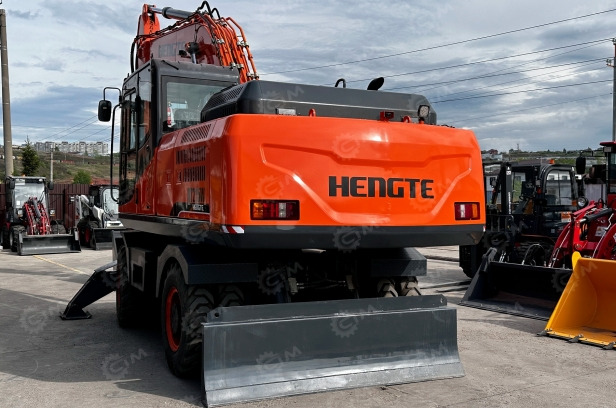 Колесный экскаватор HENGTE HT215W ковш 1м3, масса 22180кг - Колёсный экскаватор: фото 1 Колесный экскаватор HENGTE HT215W ковш 1м3, масса 22180кг - Колёсный экскаватор: фото 1
