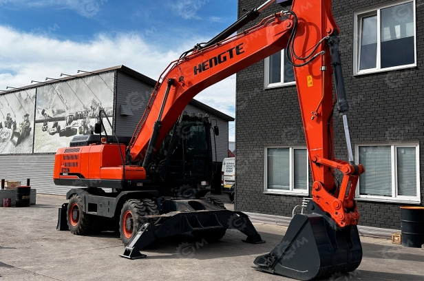 Колесный экскаватор HENGTE HT215W ковш 1м3, масса 22180кг - Колёсный экскаватор: фото 2 Колесный экскаватор HENGTE HT215W ковш 1м3, масса 22180кг - Колёсный экскаватор: фото 2