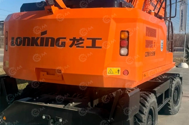 Колесный экскаватор LONKING CDM6150W масса 14,5т, ковш 0,6м3 - Колёсный экскаватор: фото 3 Колесный экскаватор LONKING CDM6150W масса 14,5т, ковш 0,6м3 - Колёсный экскаватор: фото 3