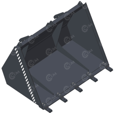 Ковш 1,2 м3 (под быстросъём) ZL20 - Ковш для погрузчика: фото 1 Ковш 1,2 м3 (под быстросъём) ZL20 - Ковш для погрузчика: фото 1