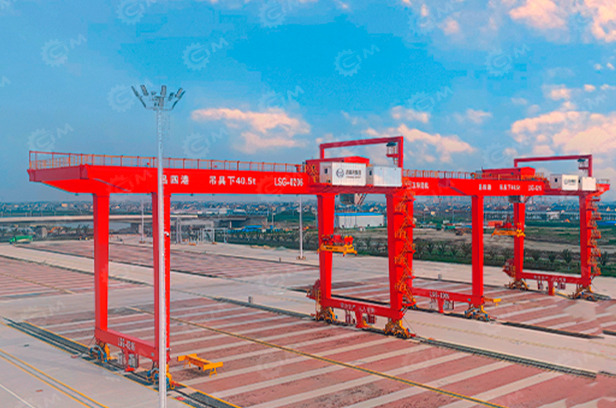 Кран козловой на рельсовом ходу WEI HUA GJM45t-37m A7 - Козловой кран: фото 1 Кран козловой на рельсовом ходу WEI HUA GJM45t-37m A7 - Козловой кран: фото 1