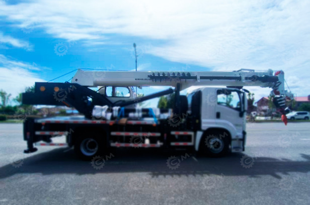 Крановая установка без шасси WanBang DZ8T гп 8т, стрела 26м, бур 10м диаметр 400 мм, ПДУ, корзи - Кран-манипулятор: фото 3 Крановая установка без шасси WanBang DZ8T гп 8т, стрела 26м, бур 10м диаметр 400 мм, ПДУ, корзи - Кран-манипулятор: фото 3