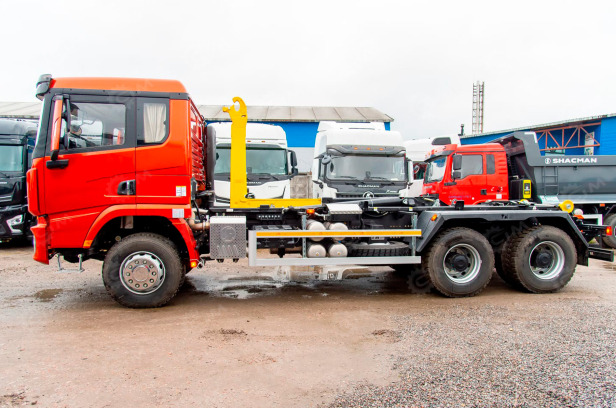 Крюковой погрузчик (мультилифт) на шасси Shacman 6x4 ВЕЛМАШ ВК Т20 Х3000 дв. 430 л.с. гп 20т - Крюковой мультилифт: фото 1 Крюковой погрузчик (мультилифт) на шасси Shacman 6x4 ВЕЛМАШ ВК Т20 Х3000 дв. 430 л.с. гп 20т - Крюковой мультилифт: фото 1