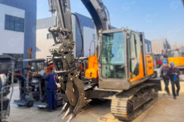 Лесозахват для экскаватора колёсного YUGONG YG180 - Грейфер для Колёсных экскаваторов: фото 1 Лесозахват для экскаватора колёсного YUGONG YG180 - Грейфер для Колёсных экскаваторов: фото 1