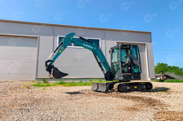 Мини-экскаватор Sunward SWE35UF прямой ковш - Мини-экскаватор: фото 1 Мини-экскаватор Sunward SWE35UF прямой ковш - Мини-экскаватор: фото 1