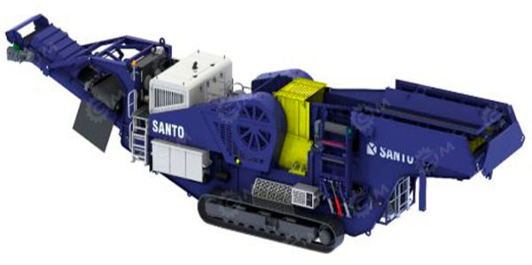 Мобильный дробильный комплекс SANTO (гусеничный) производительность 330т/ч, щёковая дробилка - Мобильная дробилка: фото 1 Мобильный дробильный комплекс SANTO (гусеничный) производительность 330т/ч, щёковая дробилка - Мобильная дробилка: фото 1