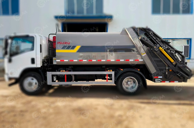 Надстройка мусоровоза (без шасси) объем 10м3 - Мусоровоз: фото 1 Надстройка мусоровоза (без шасси) объем 10м3 - Мусоровоз: фото 1