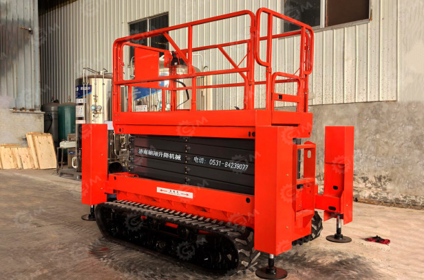 Ножничный гусеничный подъемник высота подъёма 14м электрический - Ножничный подъемник: фото 1 Ножничный гусеничный подъемник высота подъёма 14м электрический - Ножничный подъемник: фото 1