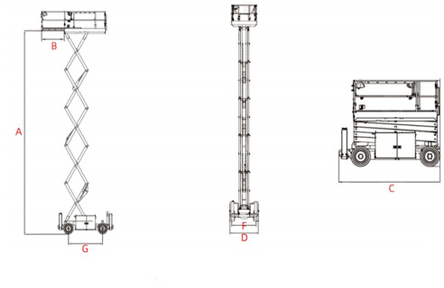 Ножничный подъемник LGMG SR1018E-2 высота подъёма 10м электрический - Ножничный подъемник: фото 1 Ножничный подъемник LGMG SR1018E-2 высота подъёма 10м электрический - Ножничный подъемник: фото 1