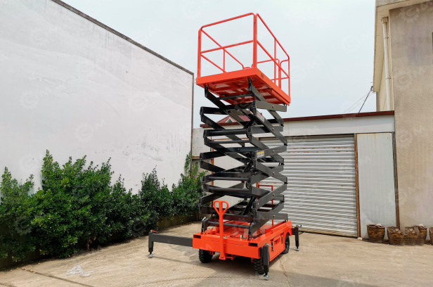 Ножничный самоходный подъемник высота подъёма 16м гп корзины 680+230кг дизельный - Ножничный подъемник: фото 1 Ножничный самоходный подъемник высота подъёма 16м гп корзины 680+230кг дизельный - Ножничный подъемник: фото 1