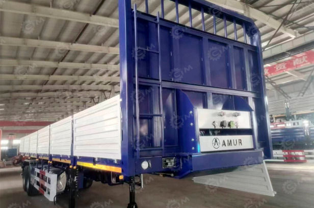 Полуприцеп бортовой AMUR LYR9500JSDR 13300х2550х3200 рессоры 17х17х17, шины 425.65R22.5 8шт+зап - Полуприцеп бортовой/ Платформа: фото 1 Полуприцеп бортовой AMUR LYR9500JSDR 13300х2550х3200 рессоры 17х17х17, шины 425.65R22.5 8шт+зап - Полуприцеп бортовой/ Платформа: фото 1