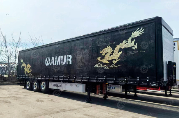 Полуприцеп-фургон, модель:LYR9400TJZ, марка: AMUR, 2024г., 3оси, г/п 40т, 4000*2550*4000mm - Тентованный полуприцеп: фото 1 Полуприцеп-фургон, модель:LYR9400TJZ, марка: AMUR, 2024г., 3оси, г/п 40т, 4000*2550*4000mm - Тентованный полуприцеп: фото 1