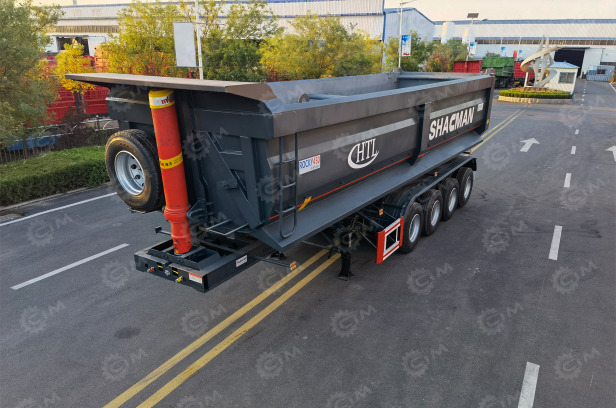 Полуприцеп самосвальный с задней разгрузкой LUXUDA 4 оси FUWA, ССУ 1400, рессоры, 75т, 12200х24 - Самосвальный полуприцеп: фото 1 Полуприцеп самосвальный с задней разгрузкой LUXUDA 4 оси FUWA, ССУ 1400, рессоры, 75т, 12200х24 - Самосвальный полуприцеп: фото 1