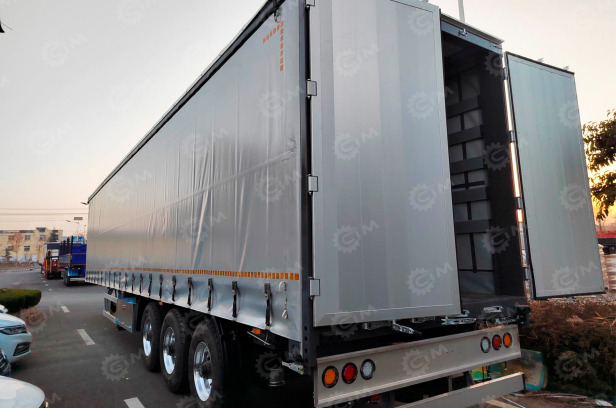 Полуприцеп шторка LUXUDA 3 оси FUWA, пневмоподвеска, 40 тонн, ленивая передняя ось ССУ 1350, 16 - Тентованный полуприцеп: фото 1 Полуприцеп шторка LUXUDA 3 оси FUWA, пневмоподвеска, 40 тонн, ленивая передняя ось ССУ 1350, 16 - Тентованный полуприцеп: фото 1