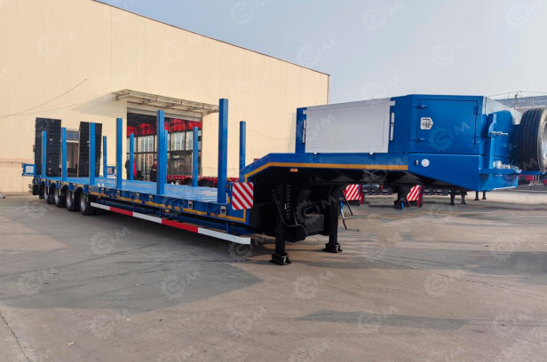 Полуприцеп-трал AMUR LYR9708TDP 16400х2550х3360 пневматическая подвеска 4 оси передний мост под - Низкорамный полуприцеп: фото 1 Полуприцеп-трал AMUR LYR9708TDP 16400х2550х3360 пневматическая подвеска 4 оси передний мост под - Низкорамный полуприцеп: фото 1