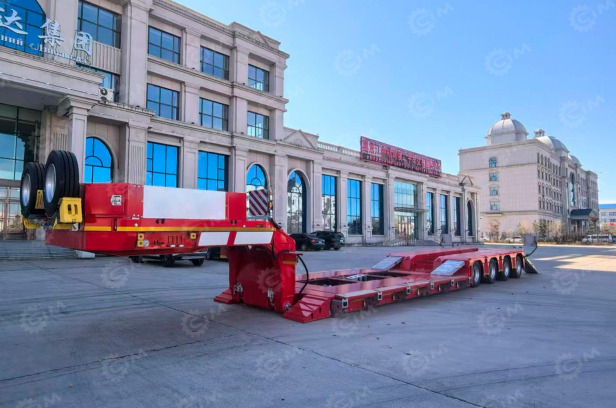 Полуприцеп-трал AMUR LYR9709TDP 15630х2540х2250 пневматическая подвеска 4 оси разбирающийся гус - Низкорамный полуприцеп: фото 1 Полуприцеп-трал AMUR LYR9709TDP 15630х2540х2250 пневматическая подвеска 4 оси разбирающийся гус - Низкорамный полуприцеп: фото 1