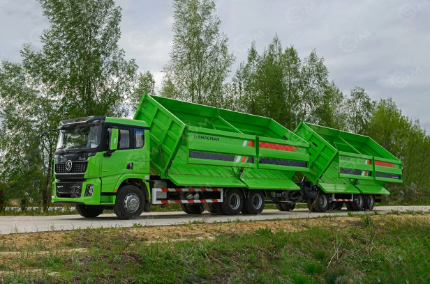 Прицеп для самосвала зерновоза SHACMAN 6x4 430 л.с. кабина X3000 - Самосвальный прицеп: фото 1 Прицеп для самосвала зерновоза SHACMAN 6x4 430 л.с. кабина X3000 - Самосвальный прицеп: фото 1