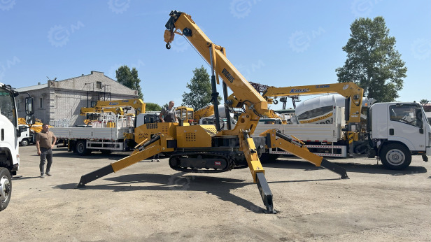 Самоходный кран-паук VIGRUS HC5.0AA - Мини-кран: фото 1 Самоходный кран-паук VIGRUS HC5.0AA - Мини-кран: фото 1