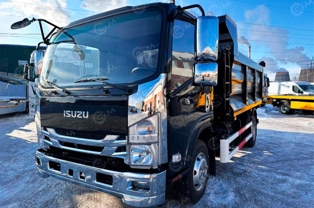 Самосвал ISUZU 4x2 дв 139kw гп 6 тонн кузов 3820х2100х1000 черный, никелированный бампер - Самосвал: фото 1 Самосвал ISUZU 4x2 дв 139kw гп 6 тонн кузов 3820х2100х1000 черный, никелированный бампер - Самосвал: фото 1