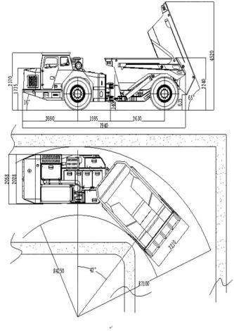 Шахтный самосвал DALI UK-15, дв. DEUTZ F8L413W 136kw - Внедорожный самосвал: фото 1 Шахтный самосвал DALI UK-15, дв. DEUTZ F8L413W 136kw - Внедорожный самосвал: фото 1
