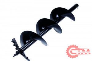 Шнек на экскаватор-погрузчик YUGONG 488CX/45-25 2м 300м - Бур для Строительной техники: фото 1 Шнек на экскаватор-погрузчик YUGONG 488CX/45-25 2м 300м - Бур для Строительной техники: фото 1