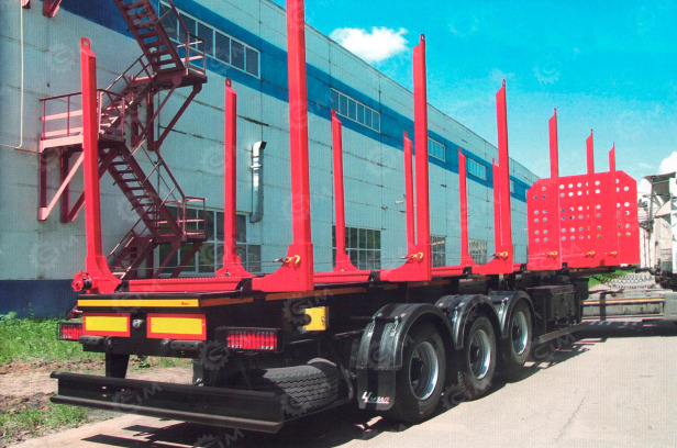 Сортиментовоз (лесовоз) на шасси ISUZU 8х4 дв 382kw - Полуприцеп лесовоз: фото 1 Сортиментовоз (лесовоз) на шасси ISUZU 8х4 дв 382kw - Полуприцеп лесовоз: фото 1