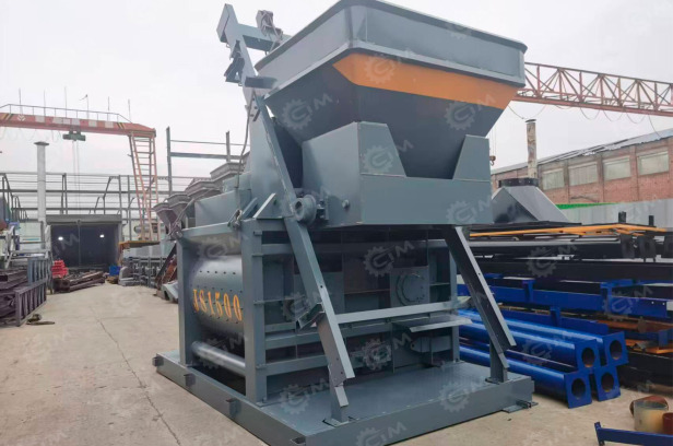 Стационарная бетоносмесительная установка JS1500 с весами для воды, цемента и добавок - Бетономешалка: фото 1 Стационарная бетоносмесительная установка JS1500 с весами для воды, цемента и добавок - Бетономешалка: фото 1