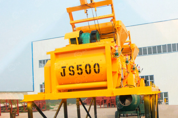 Стационарная бетоносмесительная установка JS500 - Бетономешалка: фото 1 Стационарная бетоносмесительная установка JS500 - Бетономешалка: фото 1