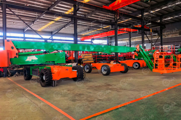 Телескопический подъемник Mingpai высота 28м дизельный - Телескопический погрузчик: фото 1 Телескопический подъемник Mingpai высота 28м дизельный - Телескопический погрузчик: фото 1