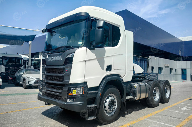 Тягач SCANIA R 500 A6x2NA 20H CN6 G33CM Opc RET White 2.71 disc 3.35m 440L 525L S - Тягач: фото 1 Тягач SCANIA R 500 A6x2NA 20H CN6 G33CM Opc RET White 2.71 disc 3.35m 440L 525L S - Тягач: фото 1