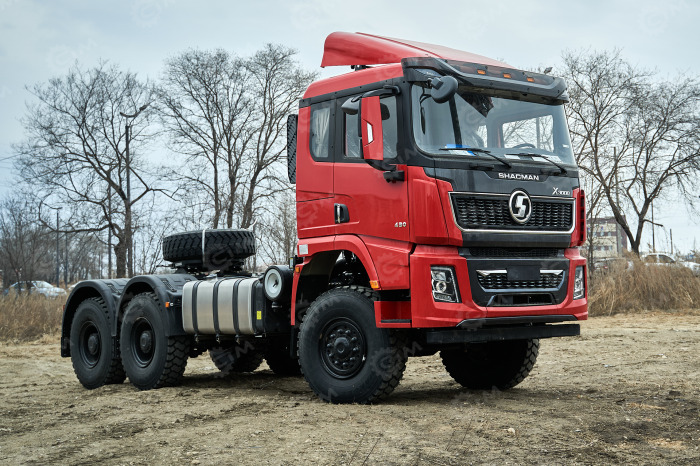 Тягач Тягач SHACMAN 6×6 X5000 SX42586V385 430л.с. ОДНОСКАТНЫЕ ШИНЫ, 2024 г.: фото 8