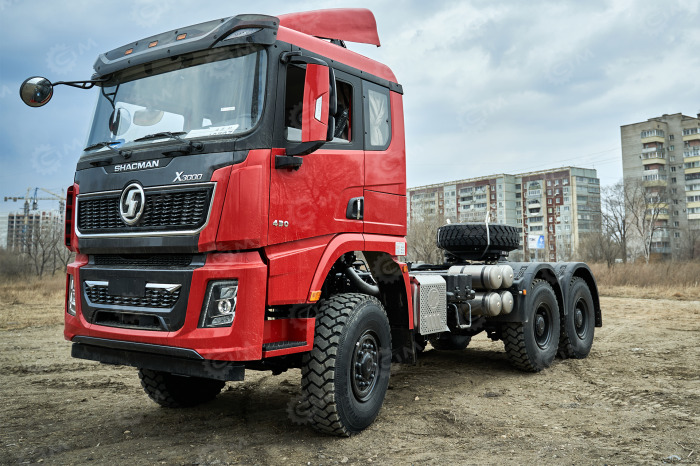 Тягач SHACMAN 6×6 X5000 SX42586V385 430л.с. ОДНОСКАТНЫЕ ШИНЫ, 2024 г. - Тягач: фото 1 Тягач SHACMAN 6×6 X5000 SX42586V385 430л.с. ОДНОСКАТНЫЕ ШИНЫ, 2024 г. - Тягач: фото 1