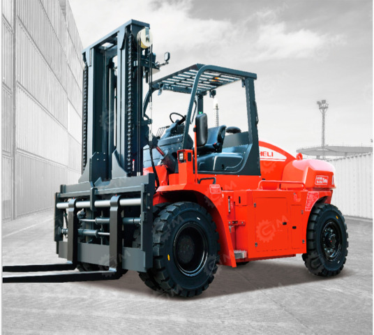 Вилочный погрузчик Heli CPCD160-YC1-06, г/п 16т., (с кабиной), с кареткой бокового смещения - Вилочный погрузчик: фото 1 Вилочный погрузчик Heli CPCD160-YC1-06, г/п 16т., (с кабиной), с кареткой бокового смещения - Вилочный погрузчик: фото 1